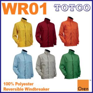 Oren Sport Unisex Reversible Windbreaker Jacket Wr01 2