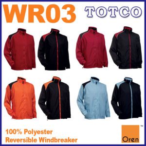 Oren Sport Unisex Reversible Windbreaker Jacket Wr03 8
