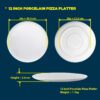 Porcelain Pizza Platter 12