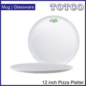 Porcelain Pizza Platter 12 2