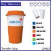 Traveller Mug With Silicone Cover Sleeve Cp837 3