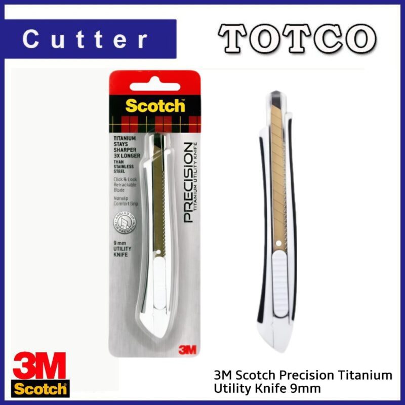 Scotch 3M Precision Titanium Utility Knife 9mm
